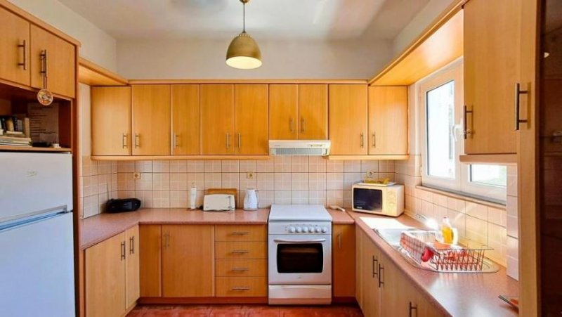 Almyrida MIT VIDEO Kreta, Almyrida: Reihenhaus auf drei Etagen mit Pool und Meerblick - fußläufig zum Strand Haus kaufen